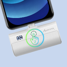 fast small charger Pocket-Sized Convenience Slim & Stylish Fast-Charging Technology 