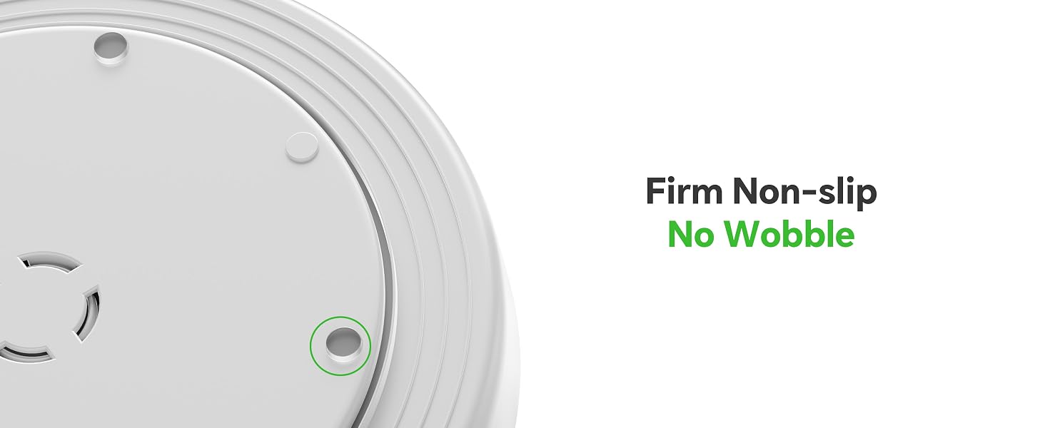 Firm Non-slip, No Wobble