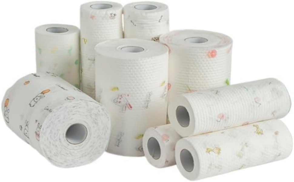 Lazy Rags Kitchen Paper Towels, 1 Roll (400 Sheets)