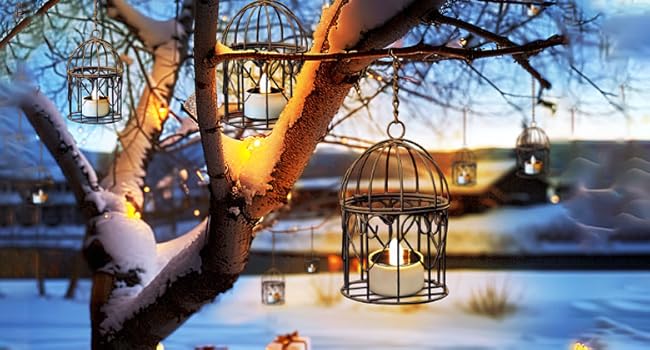 Waterproof Solar Tea Lights Outdoor Lighting, Pack of 8, Warm White