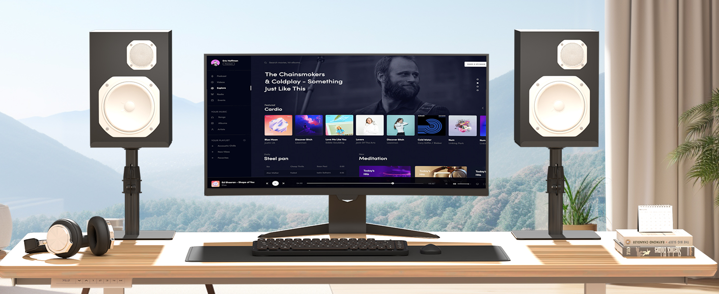 Bookshelf Speaker Stand