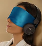 iCooBreeze Sleep Mask Peacock Blue
