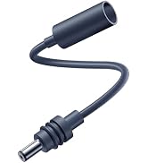 Starlink Mini DC Extension Cable 18CM, Waterproof Power Converter Adapter, Female to Male Plug, R...