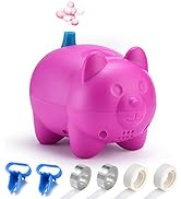 Electric Balloon Pump, NuLink Portable Dual Nozzle Electric Balloon Blower Pump with Tying Tools,...