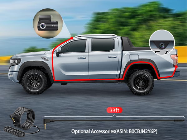 Dash Cam Front and Rear