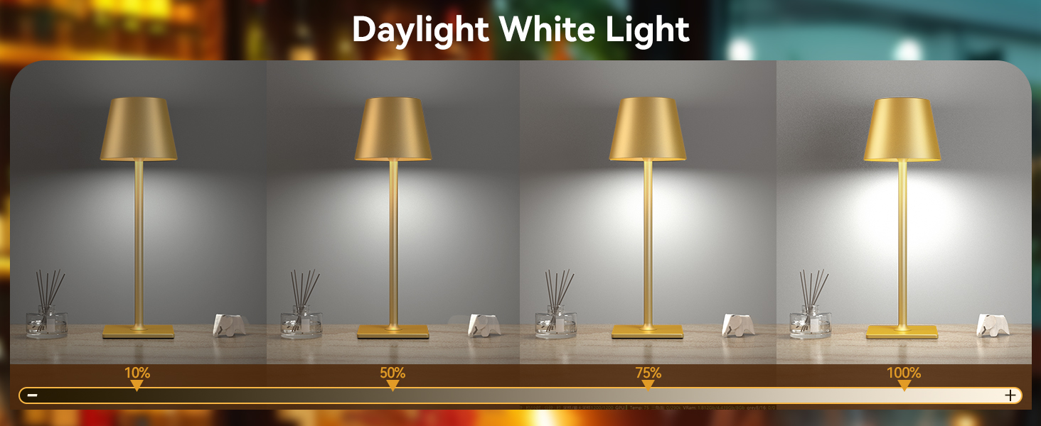 dimmable table light