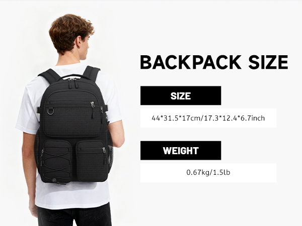 Multi-Pocket Backpack
