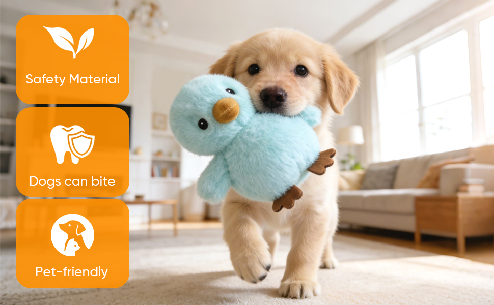 Sew Butiful Squeak Plush Toy, Funny Animal Sets Pet Interactive Play for Small,Medium Dogs