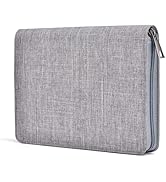 Asvine 12 Fountain Pen Case Gray Organizer Bag - Premium Waterproof Canvas Pen Display Holder, In...