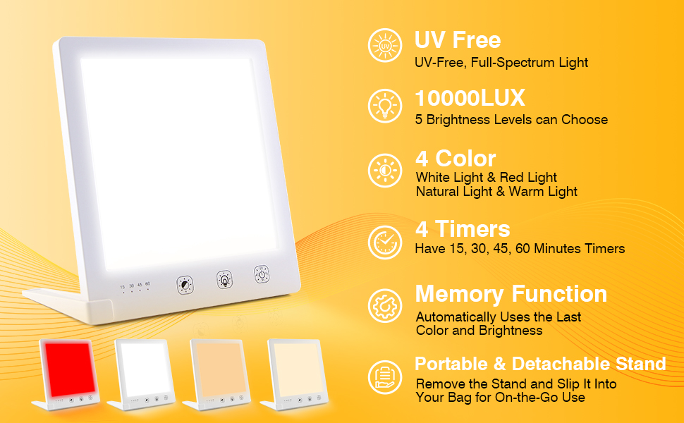 highest rated red light therapy redlight therapy full spectrum light soft light lamp
