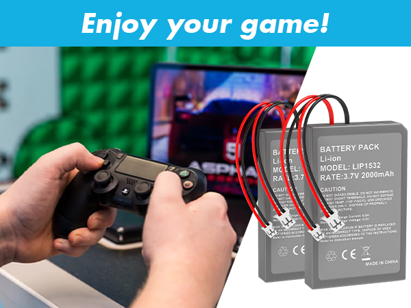 replacement battery for ps4 controller