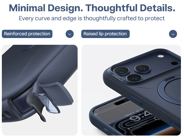 17 Pro phone case for iPhone Anti-slip case silicone protection protective