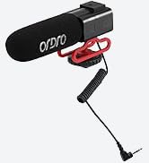 ORDRO CM550 On-Camera Camcorder Microphone (for Vlogging, YouTube, Live Streaming, DSLR Nikon/Can...