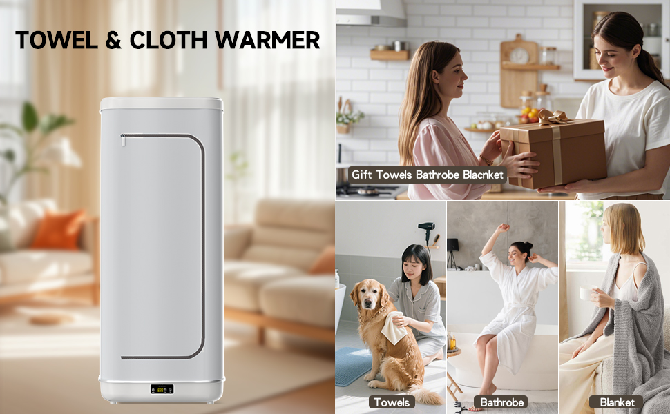 Aluminum Electric Heated Large Towel Warmer Bucket for Bathroom Towel Rack Heater