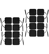 iStim Super Soft 2"x2" TENS Unit Electrodes for TENS Massage EMS unit/muscle stimulator - 100% JA...