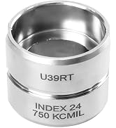 Growlush U39RT(750KCMIL) Alloy Steel U-Die Kit for Copper Connectors 750 MCM for crimping YA, and...