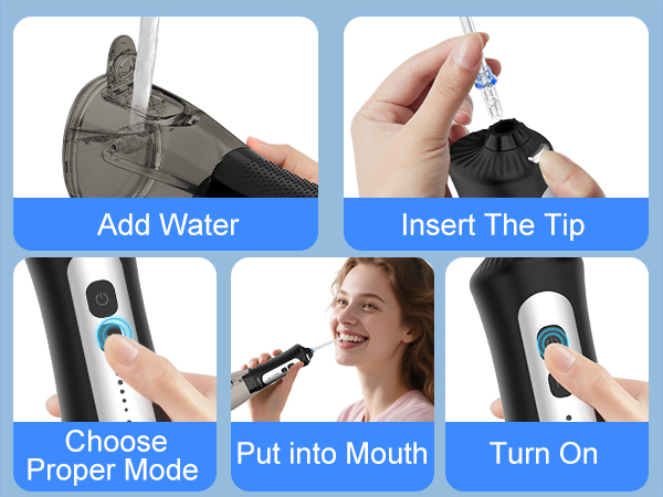 water flosser and toothbrush combo