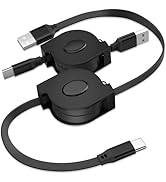 AHFYCIH 2 Pack USB A to USB C Cable 3FT for Carplay/Moto G Play 2026,Car Charger 18W 15W Fast Cha...