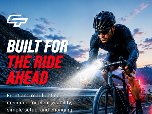 Cycle Torch Shark 550 rechargeable bike headlight