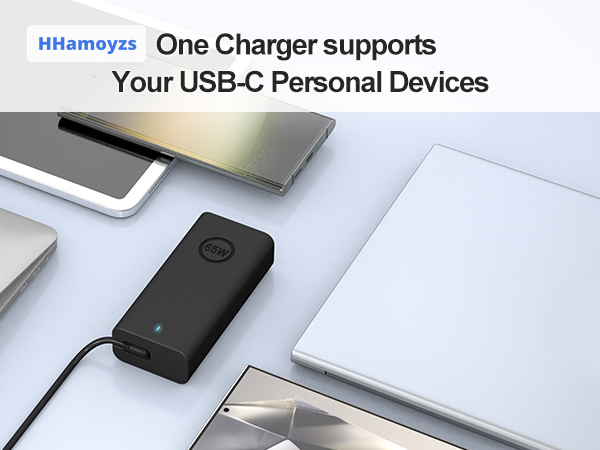 65W laptop charger usb C