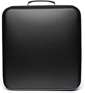 CD Case DVD Storage Case: 432 Capacity Hard Plastic DVD Case Holder Organizer Portable CD Wallet ...