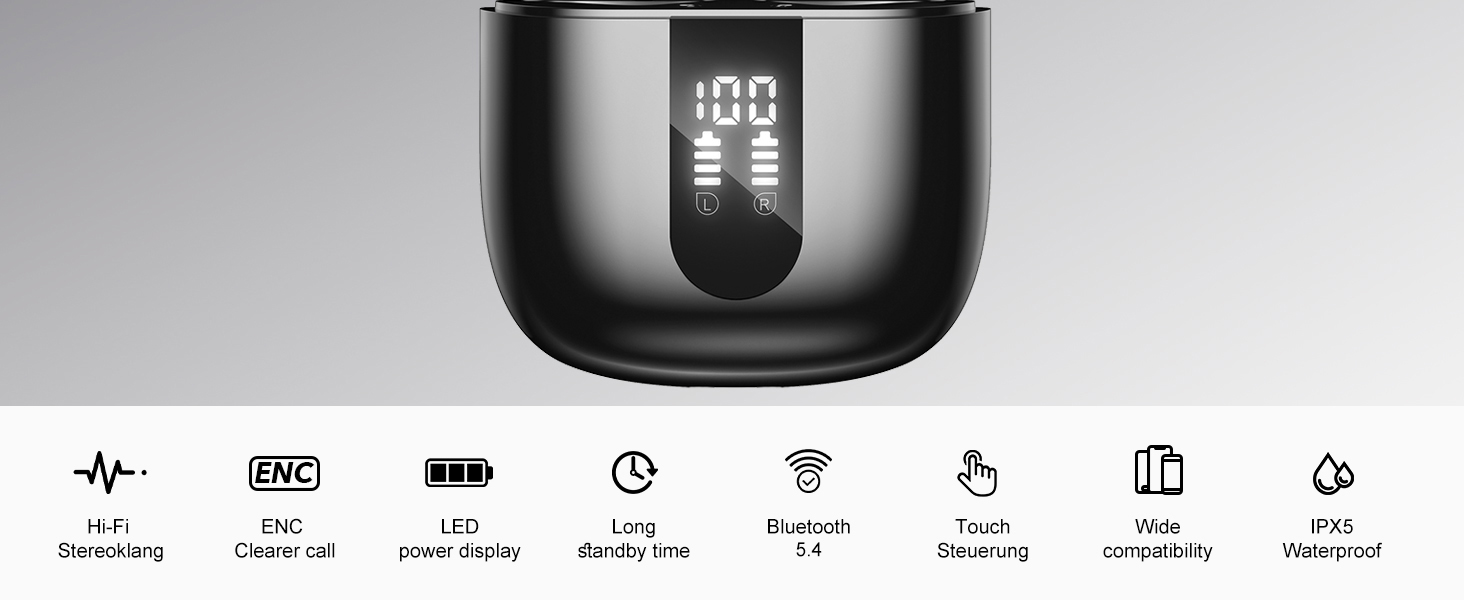 Black digital device interface showing multiple function icons including heart rate, battery, timer, wifi, and other system indicators with LCD display.