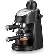 Yabano Espresso Machine, 3.5Bar Espresso Coffee Maker, Espresso and Cappuccino Machine with Milk ...