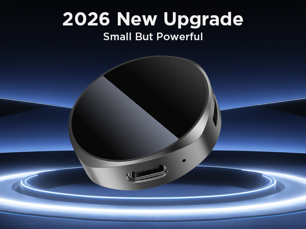 64GB Magnetic Voice Recorder - Voice Activated Recorder AI-Intelligent Noise Reduction