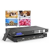 MT-VIKI 4x4 8K UHD HDMI 2.1 Matrix Switcher with Audio De-embedder, 8K@60Hz and 4K@120Hz, EDID, R...