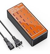 USB C Charging Station, USB C Charger Block, 100W (20A) 24 Port Desktop Wall Charging Block Multi...