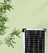 Hoysicy Solar Panel Kit 20W 12V Monocrystalline,Battery Maintainer +10A Solar Charge Controller +...