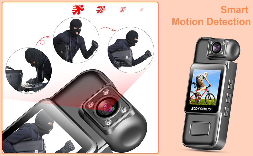 Body Video Recording Camera