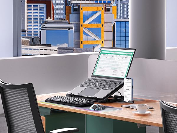 Laptop cooling pad with 2 USB ports small cooler fan chill mat heat for macbook samsung huawei dell