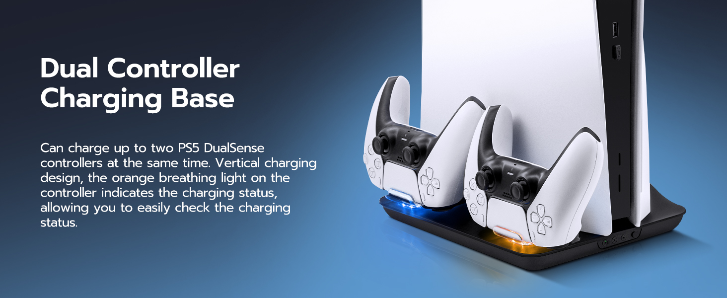 Dual Controller Charging Base