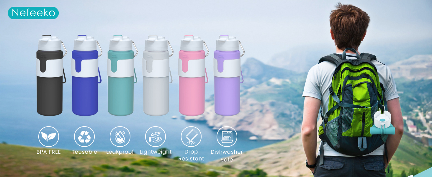 travel water bottles