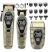 Beatslm Hair Clippers for Men Professional, T-Blade Hair Trimmer for Men, Electric Shaver Razor, ...