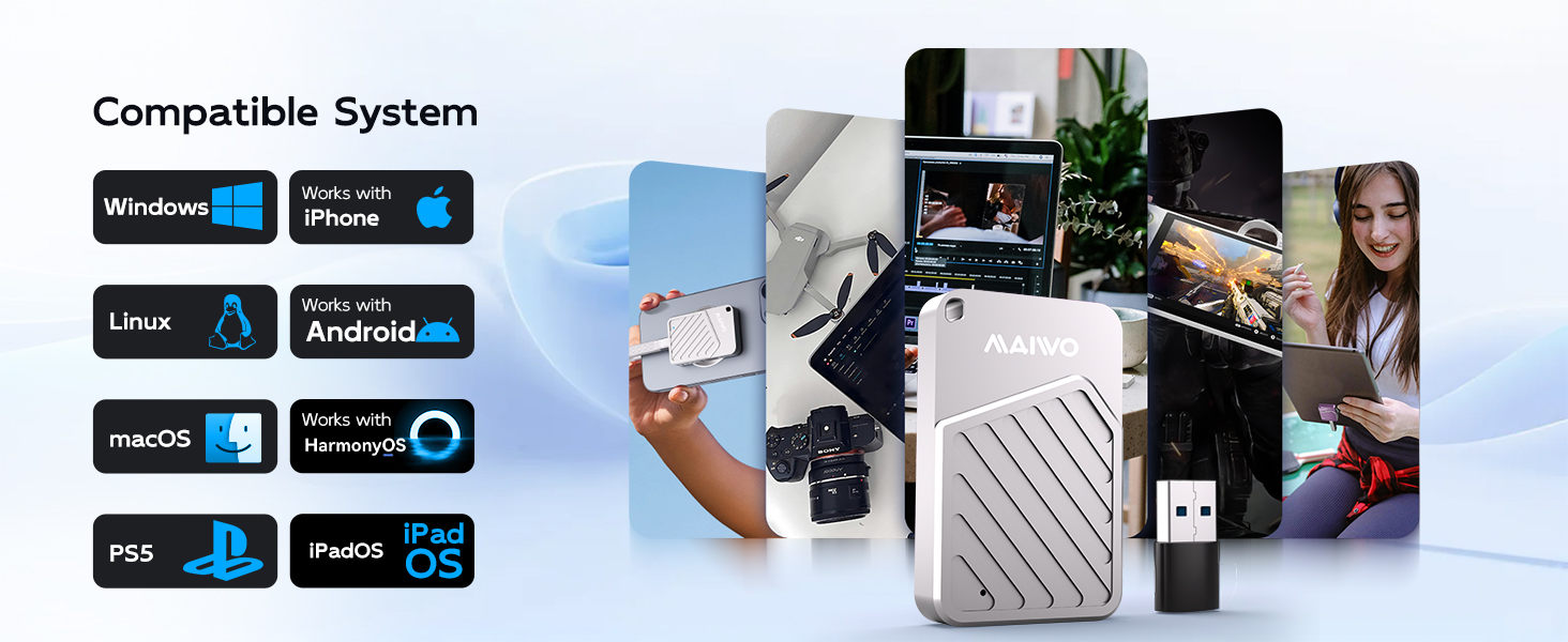 portable pcie nvme ssd enclosure usb3.2gen2x1 10Gbps housing case caddy hard disk reader adapter