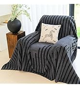 Yajue Sherpa Fleece Couch Cover for Dogs Washable Non Slip, Pet Proof Sofa Covers for 2 Cushion C...