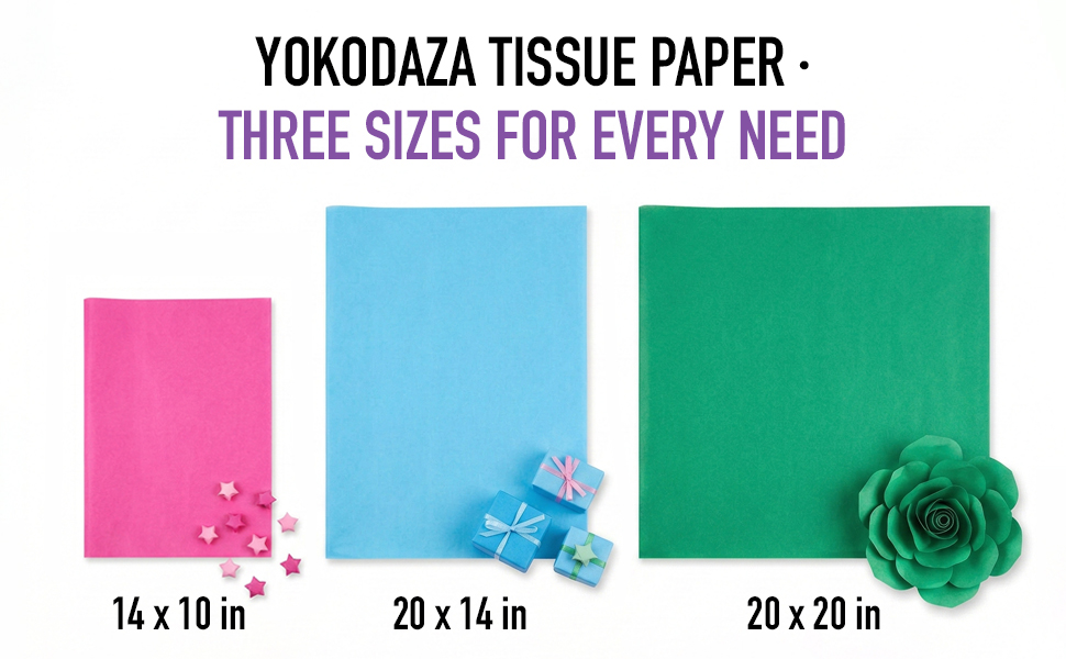 colored tissue paper