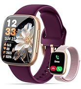 Smart Watches for Women for iPhone &amp; Android Phones, 1.85"AMOLED Smart Watch with Heart Rate/ SpO...