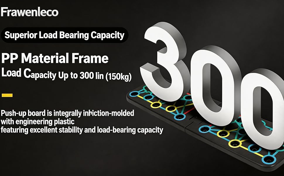 FRAWENLECO Foldable Push Up Board