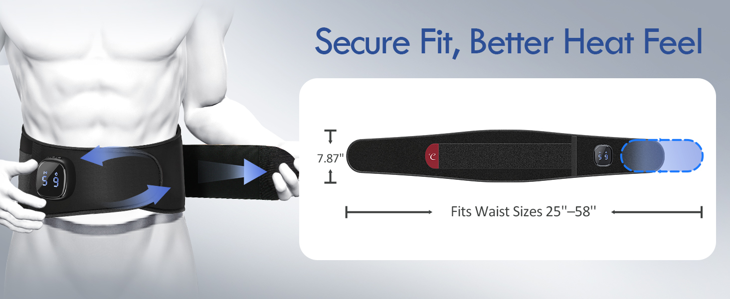 heating pad for back