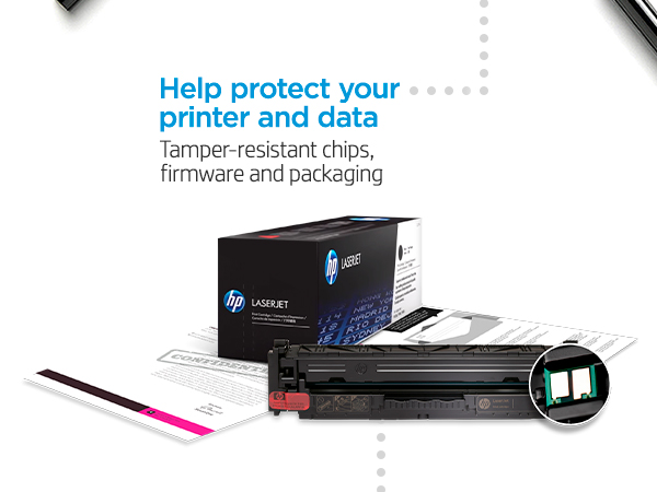 original hp toner print vibrant color recycled cartridges high air quality secure printing