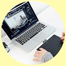 intuos drawing tablet for teaching