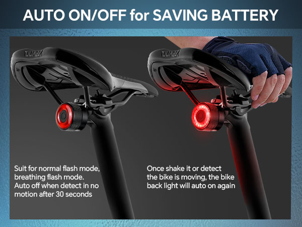 bicycle smart tail lights led rechargeable