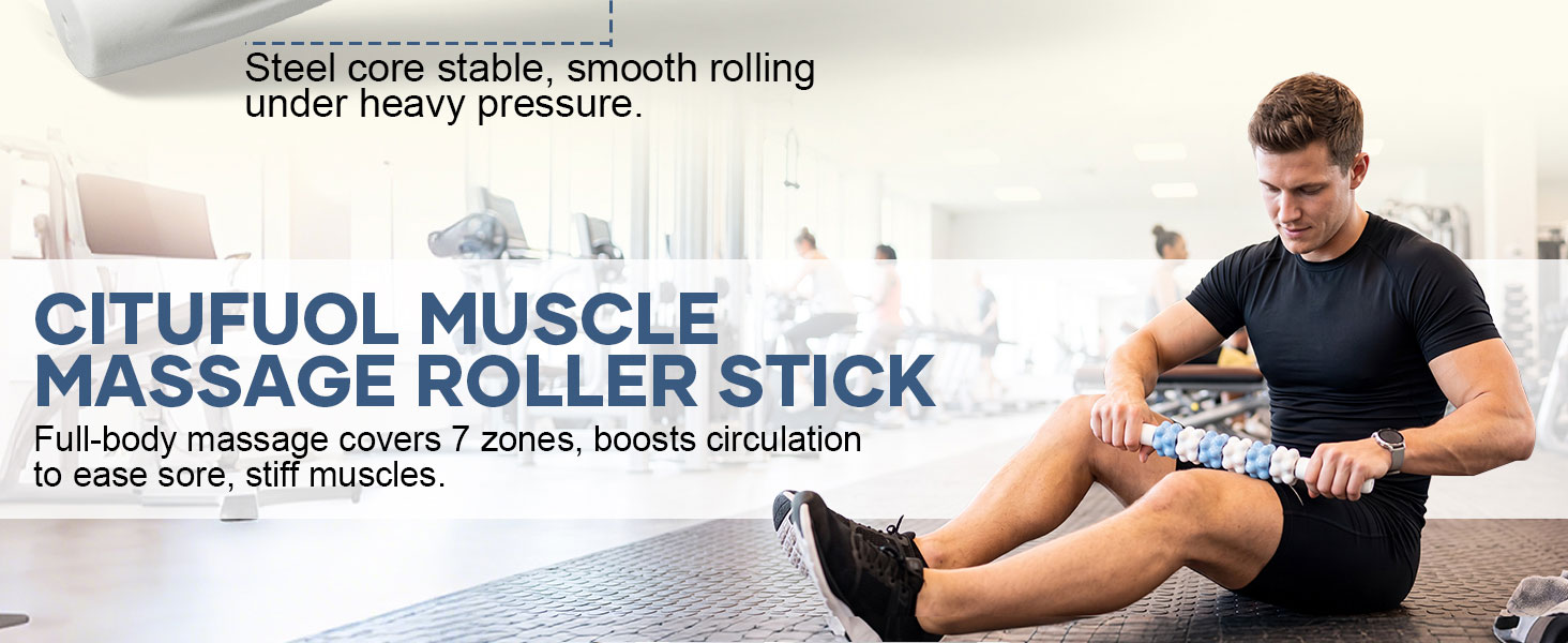 massage roller, massage stick gym muscle maintenance, home massage
