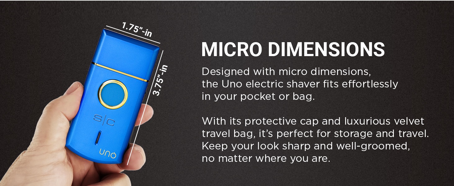 StyleCraft Uno Cordless Single Foil Shaver
