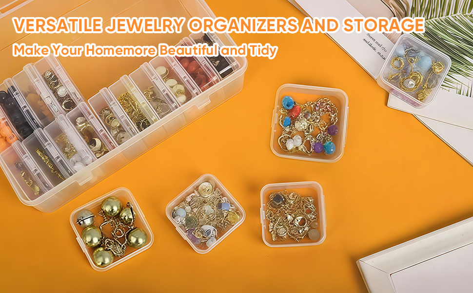 VERSATILE JEWELRY ORGANIZERS AND STORAGE