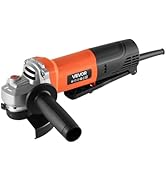 VEVOR Angle Grinder, 4-1/2" Electric Grinder Power Tool, 8Amps 12000RPM High-Speed Corded Angle G...