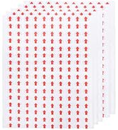 NUOBESTY 6400pcs Red Arrow Dot Stickers Self Adhesive Peel Stick Label Products Inspection Defect...
